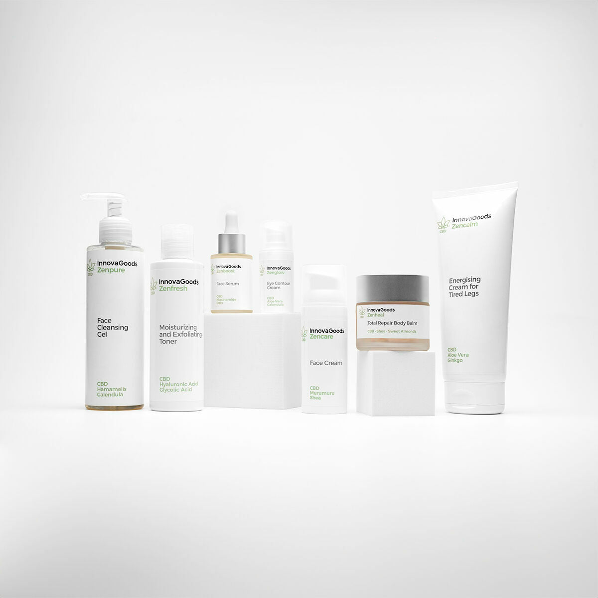 Creme Facial Hidratante CBD Zencare InnovaGoods 50 ml