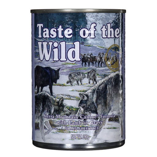 Comida húmida Taste Of The Wild Sierra Mountain Borrego 390 g
