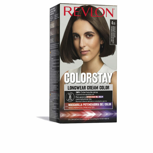 Tinte Permanente Revlon Colorstay Nº 4.15 Chocolate