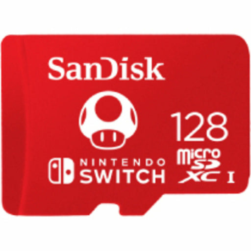Tarjeta Micro SD SanDisk SDSQXAO-128G-GNCZN Rojo/Blanco Rojo 128 GB Micro SDXC