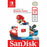 Tarjeta Micro SD SanDisk SDSQXAO-128G-GNCZN Rojo/Blanco Rojo 128 GB Micro SDXC