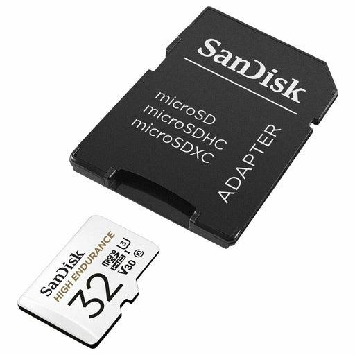 Tarjeta de Memoria Micro SD con Adaptador SanDisk High Endurance 32 GB