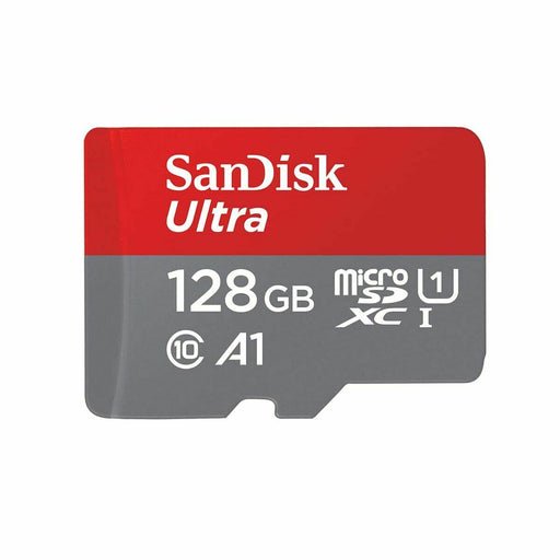 Tarjeta de Memoria Micro SD con Adaptador SanDisk Ultra Negro 128 GB UHS-I