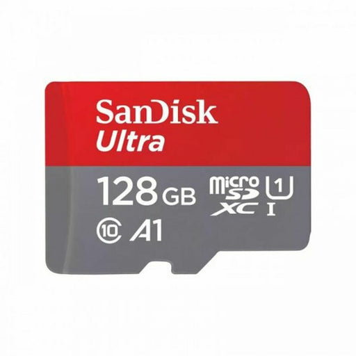 Cartão de Memória Micro SD com Adaptador SanDisk Ultra 128 GB