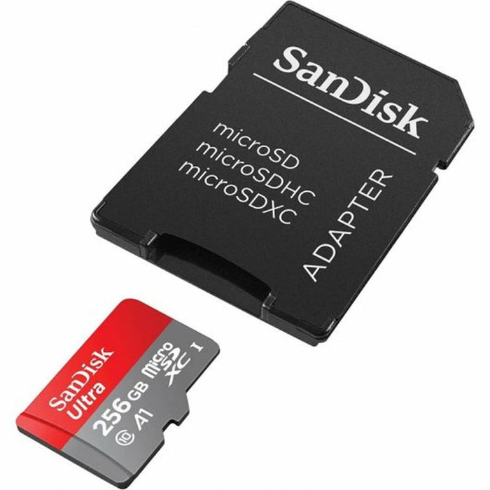 Tarjeta de Memoria Micro SD con Adaptador SanDisk Ultra 256 GB