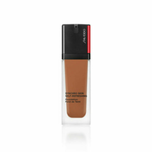 Base de Maquilhagem Cremosa Shiseido Skin Self-Refreshing Foundation Oil-Free Nº 450 Copper Spf 30 30 ml