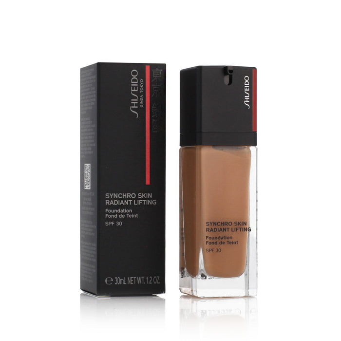 Base de Maquillaje Fluida Shiseido Synchro Skin Radiant Lifting Nº 410 Sunstone Spf 30 30 ml