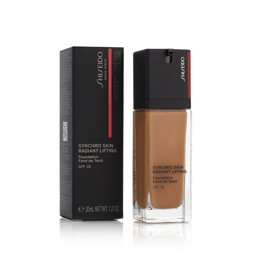 Base de Maquillaje Fluida Shiseido Synchro Skin Radiant Lifting Nº 420 Bronze Spf 30 30 ml