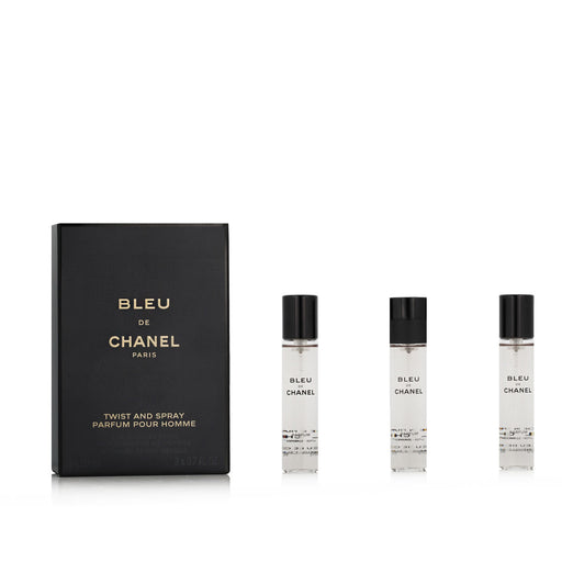 Perfume Mujer Bleu Chanel Bleu de Chanel Parfum EDP (3 x 20 ml) EDP 2 Piezas