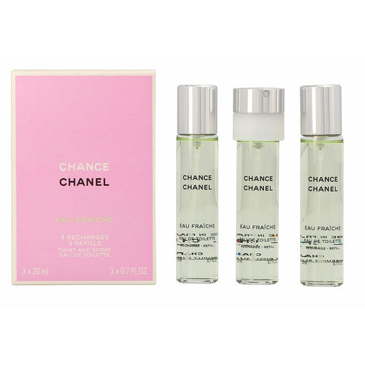 Conjunto de Perfume Mulher Chanel Chance Eau Fraîche EDT 3 Peças
