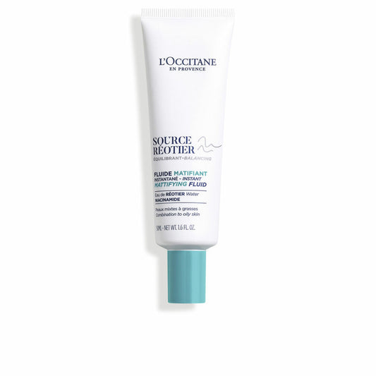 Fluido Hidratante e Matificante L'Occitane En Provence SOURCE REOTIER 50 ml