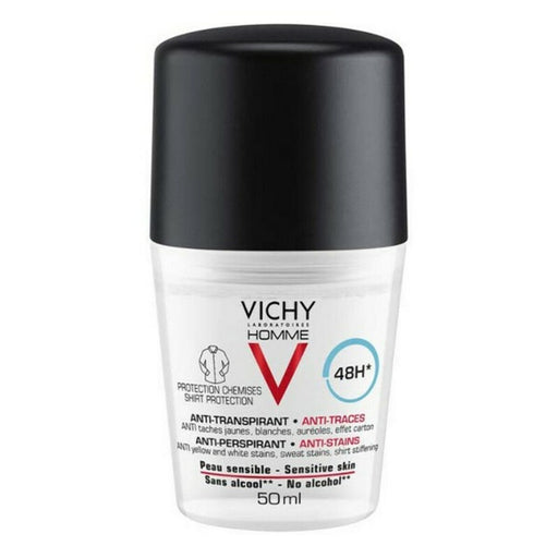 Desodorizante Roll-On Vichy Homme 48 horas Antitranspirante 50 ml