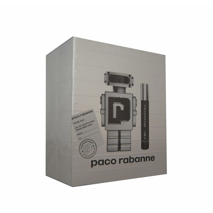 Conjunto de Perfume Homem Paco Rabanne Phantom EDT Phantom 2 Peças