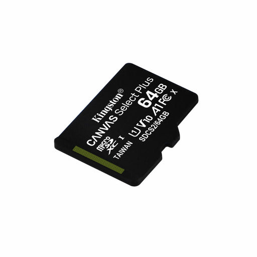 Tarjeta de Memoria Micro SD con Adaptador Kingston SDCS2/64GBSP 64GB