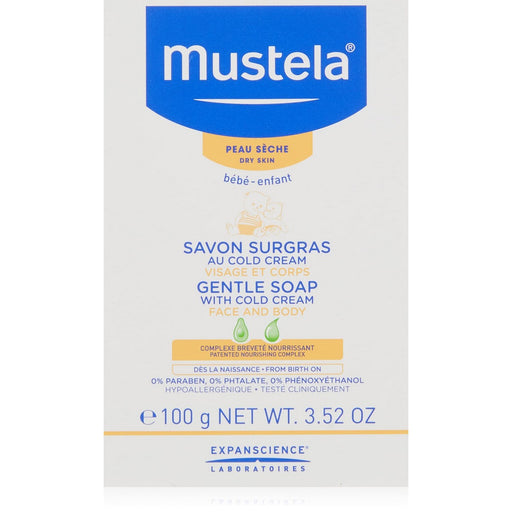 Barra de Sabão Mustela Cold Cream (100 g)