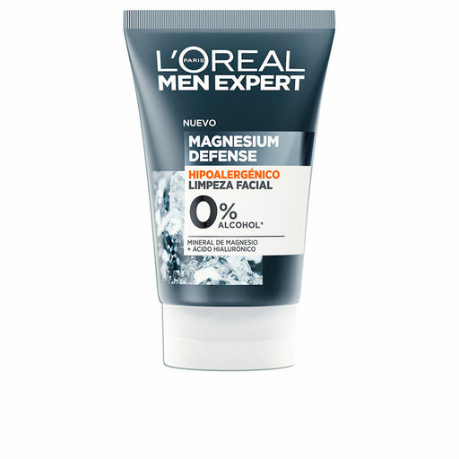 Gel de Limpeza Facial L'Oreal Make Up Men Expert Magnesium Defense 100 ml