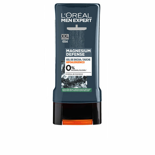 Gel de duche L'Oreal Make Up Men Expert Magnesium Defense (400 ml)