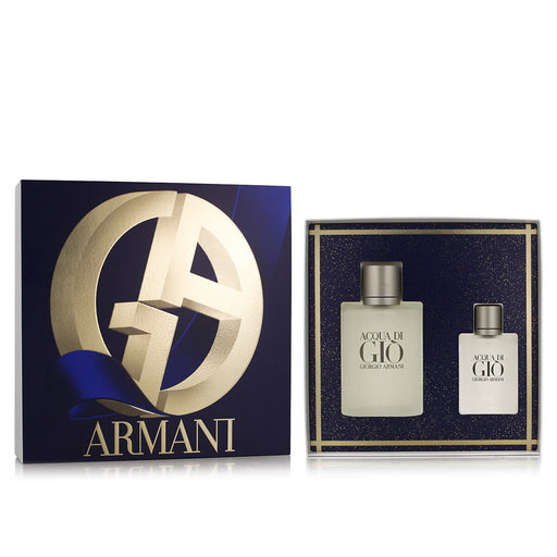 Conjunto de Perfume Homem Giorgio Armani Acqua Di Gio EDT 2 Peças