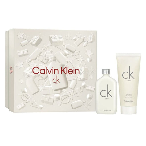 Conjunto de Perfume Unissexo Calvin Klein Ck One 2 Peças