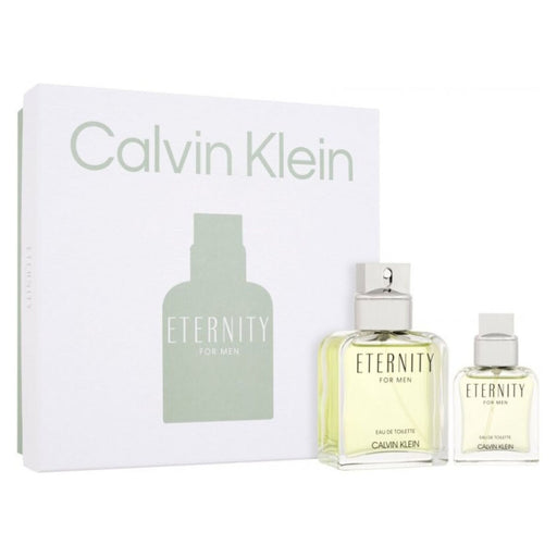 Set de Perfume Hombre Calvin Klein EDT Eternity 2 Piezas