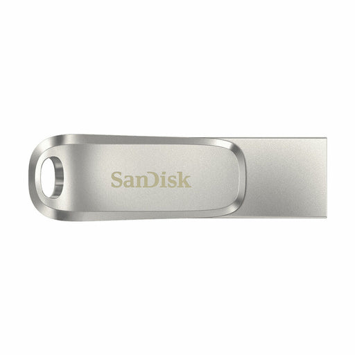 Cartão de Memória Micro SD com Adaptador SanDisk SDDDC4-128G-G46 128GB Corrente para Chave Prateado Aço 128 GB
