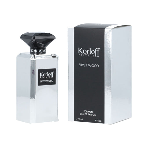 Perfume Hombre Korloff EDP Silver Wood (88 ml)