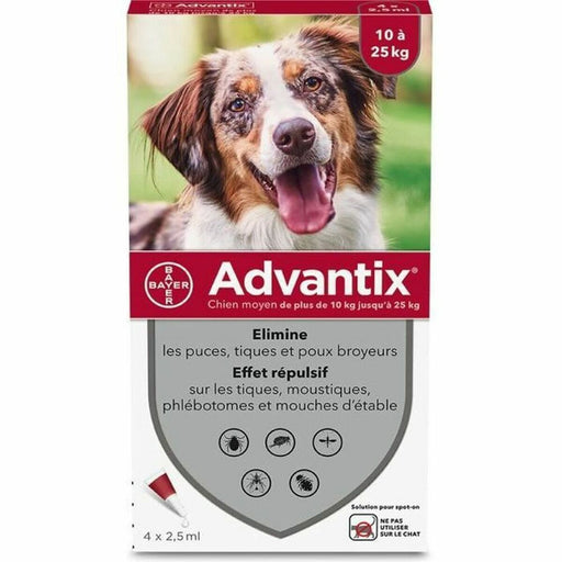 Pipeta para cães Advantix 10-25 Kg
