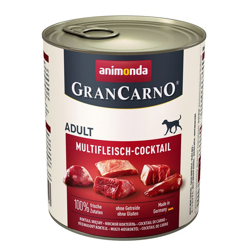 Comida húmida Animonda GranCarno Frango Peru Carne Vitela 800 g