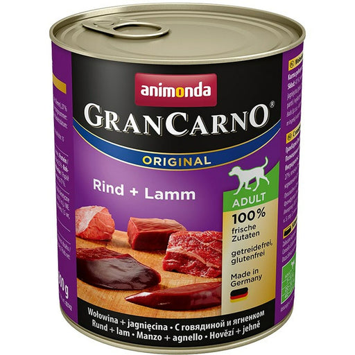 Comida húmeda Animonda GranCarno Original Ternera Cordero 800 g