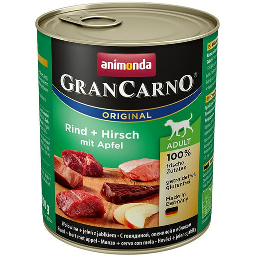 Comida húmeda Animonda GranCarno Original Manzana Ternera Reno 800 g