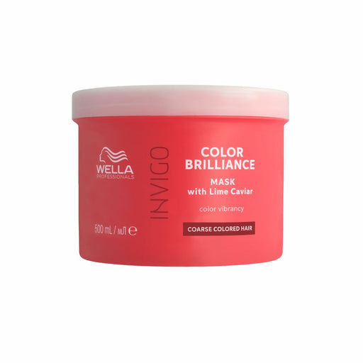 Mascarilla Revitalizante Wella Invigo Color Brilliance Cabello Teñido Cabello grueso 500 ml