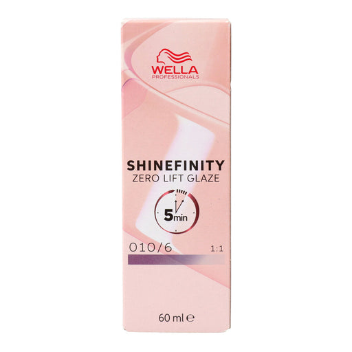 Tinte Permanente Wella Shinefinity Color nº 010/6 60 ml