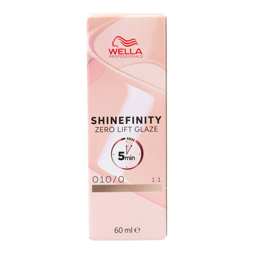 Tinte Permanente Wella Shinefinity Color Nº 010/0 60 ml