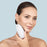 Cepillo Limpiador Facial Sónico Geske SmartAppGuided Blanco 8 en 1