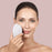 Cepillo Limpiador Facial Sónico Geske SmartAppGuided Blanco 5 en 1