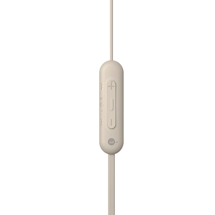 Auriculares Bluetooth Sony WI-C100 Beige