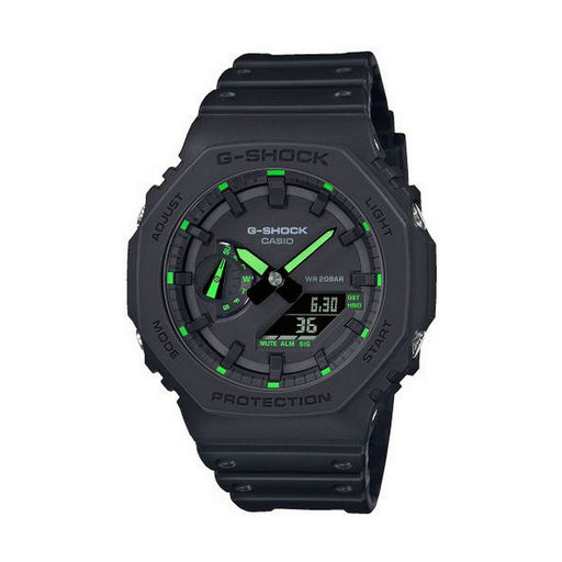 Relógio masculino Casio G-Shock OAK - Neon Green Index (Ø 45 mm)