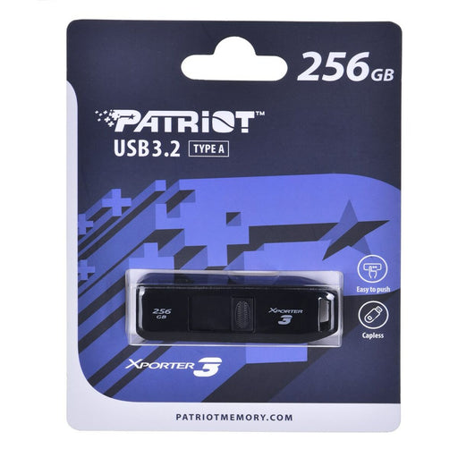 Memoria USB Patriot Memory Xporter 3 Negro 256 GB