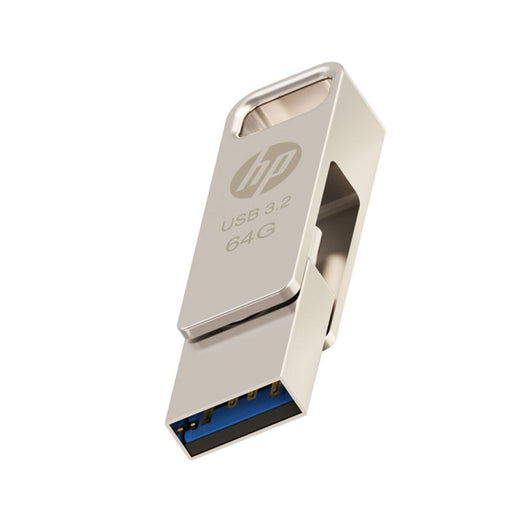 Memória USB HP Aço 64 GB