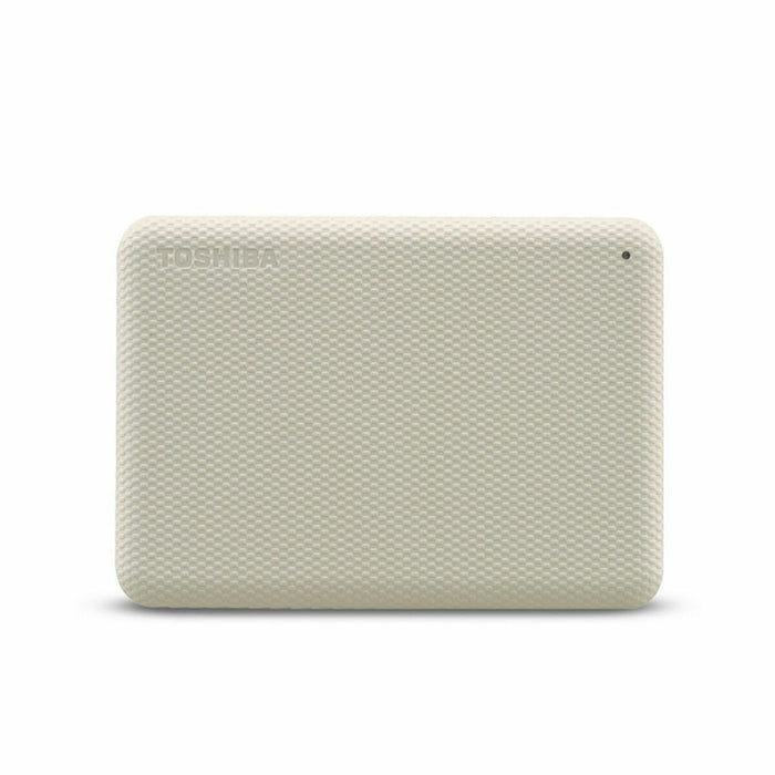 Disco Duro Externo Toshiba CANVIO ADVANCE Beige Blanco 4 TB USB 3.2 Gen 1