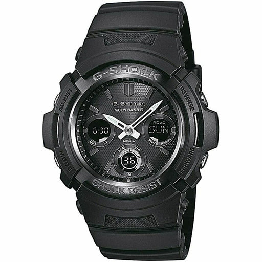 Relógio masculino Casio G-Shock AWG-M100B-1AER Preto (Ø 46 mm)