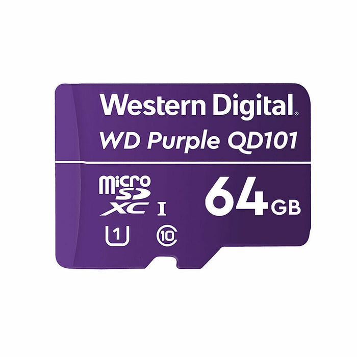 Tarjeta Micro SD Western Digital WD Purple SC QD101 64 GB