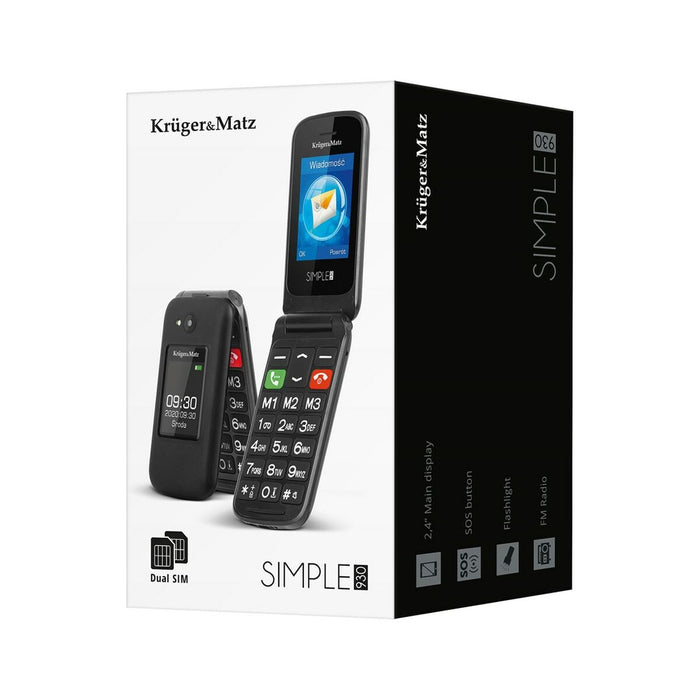 Teléfono Móvil para Mayores Kruger & Matz KM0930.1