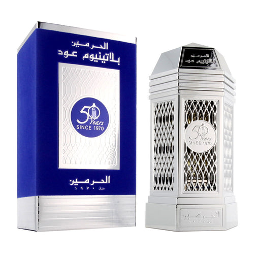 Perfume Unissexo Al Haramain 50 Years Platinum Oud 100 ml