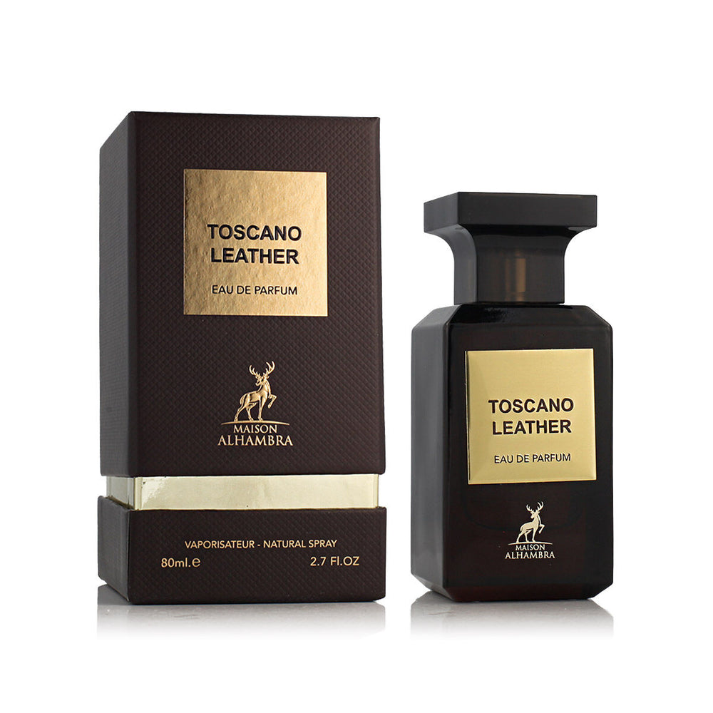 Perfume Homem Maison Alhambra Toscano Leather EDP 80 ml