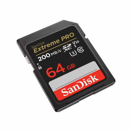 Tarjeta de Memoria Micro SD con Adaptador SanDisk Extreme PRO 64GB Negro 64 GB
