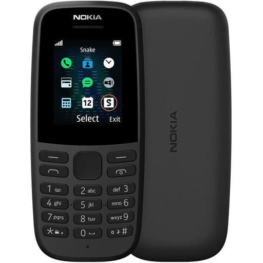 Telefone Telemóvel Nokia 105 1,8" Preto 128 GB