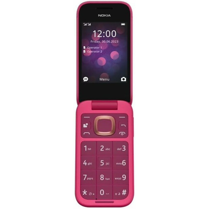 Telefone Telemóvel Nokia 2660 FLIP Cor de Rosa 2,8" 128 MB
