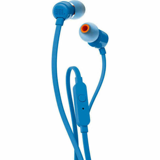 Auriculares com microfone JBL T110 Azul