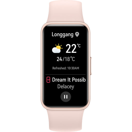 Smartwatch Huawei Band 8 1,47" Cor de Rosa Preto / Ouro rosa